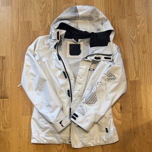 Oakley White Jacket with Black Details